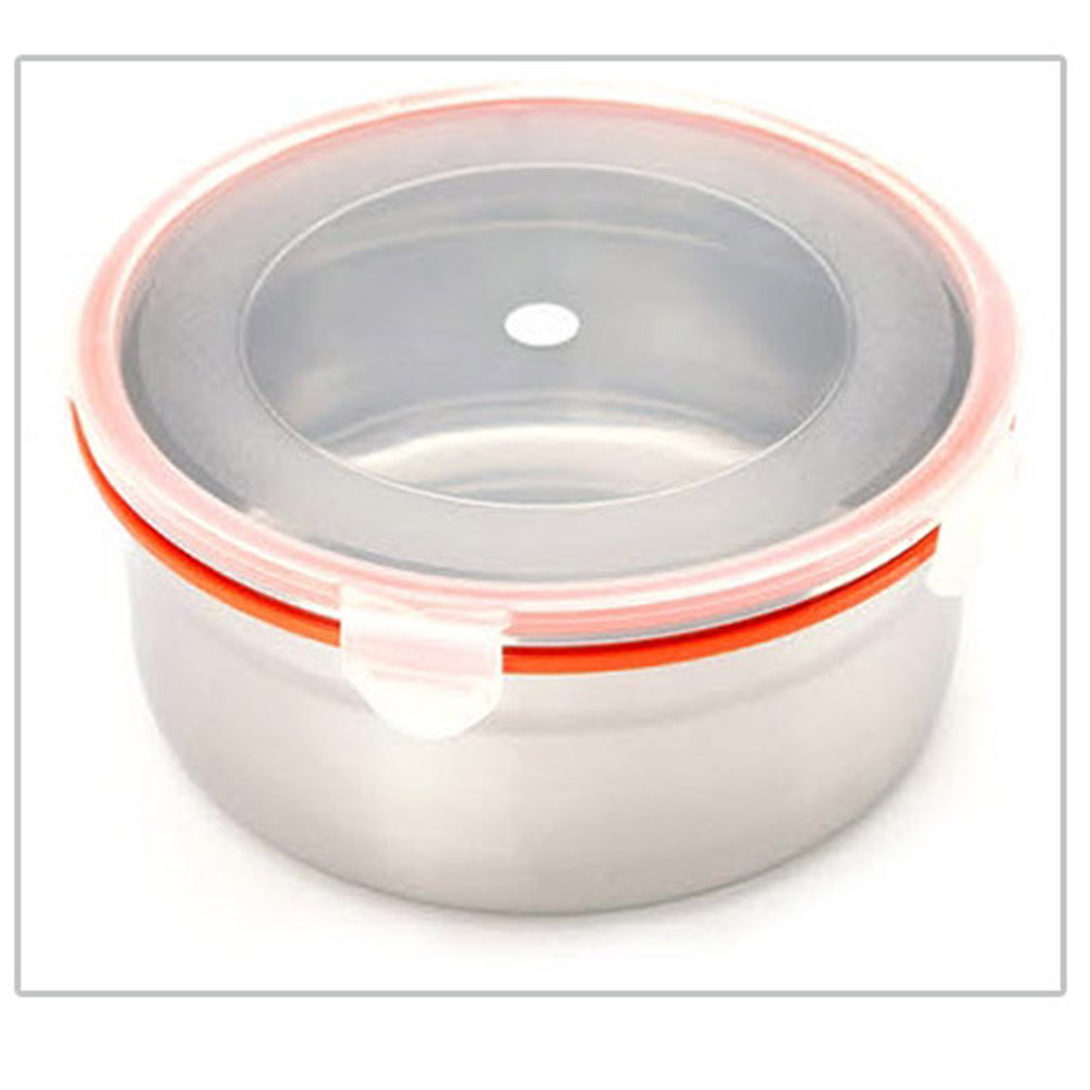 STENLOCK Stainless Steel Airtight Food Storage Container Side lunch Box ...