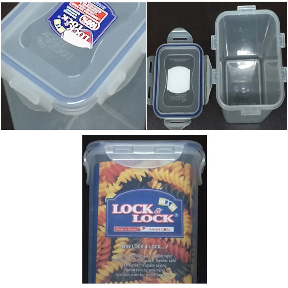 Lock &a   mp; Lock rectangular Airtight Food Storage Container