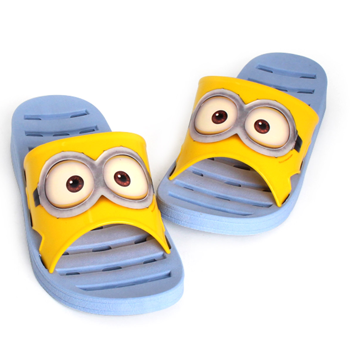 Minions Bob Bathroom Shoes Home Slippers Non-slip Indoor Shower Sandals ...